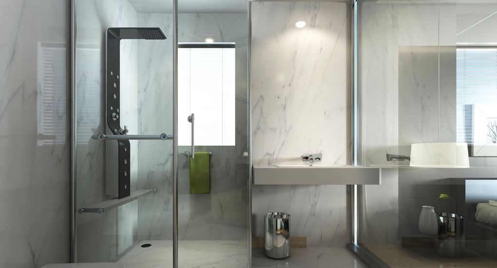 LES DIFFÉRENTS TYPES DE PORTES DE DOUCHE EN VERRE